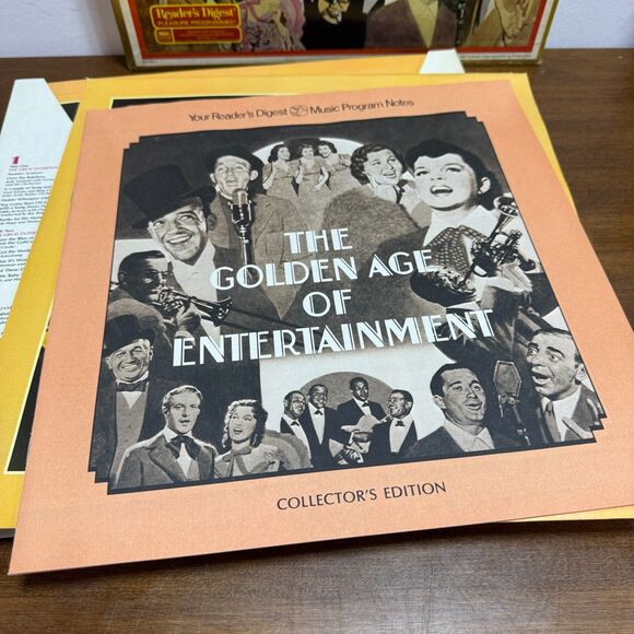 Vintage Reader's Digest Golden Age of Entertainment 10 Vinyl Records Box Set LP - Picture 14 of 16